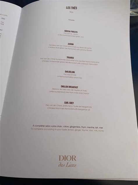 dior de lices st tropez menu|dior des lices menu.